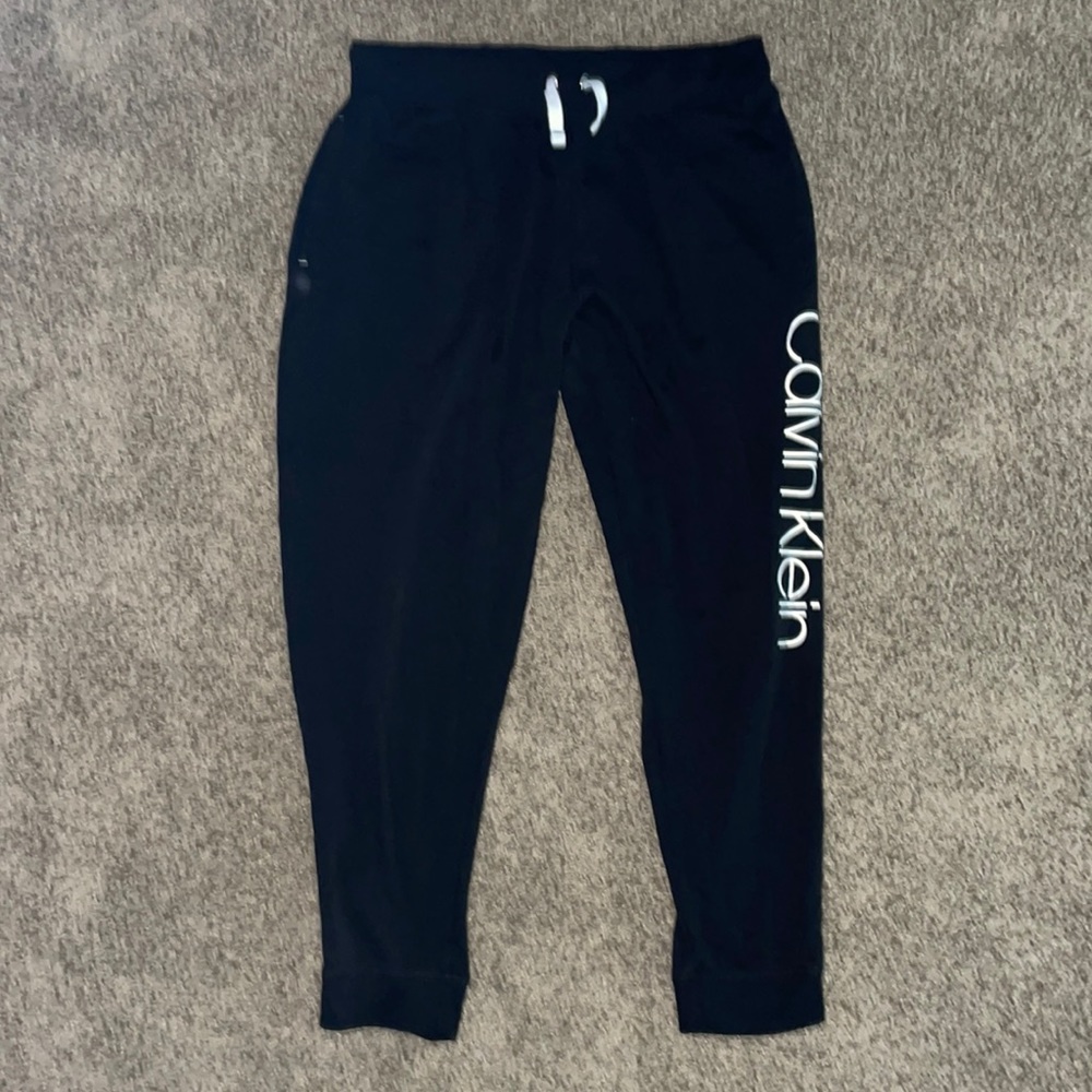 Black Calvin Klein sweats